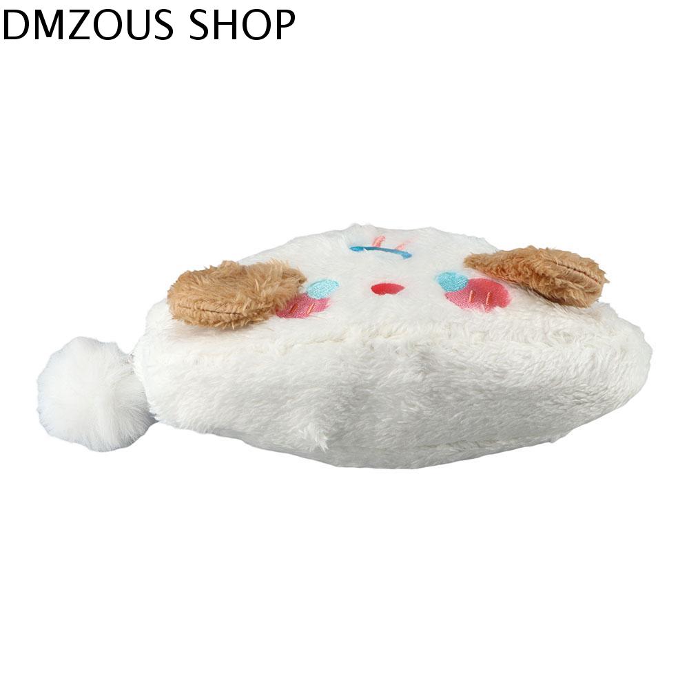DMZOUS Sinh viên Dễ thương Đồ dùng học tập Trẻ em Túi đựng mỹ phẩm trang điểm Sức chứa lớn Túi bút chì cho cún con Túi đựng đồ để bàn Túi bút chì cho cún con Túi văn phòng phẩm vải nhung lông