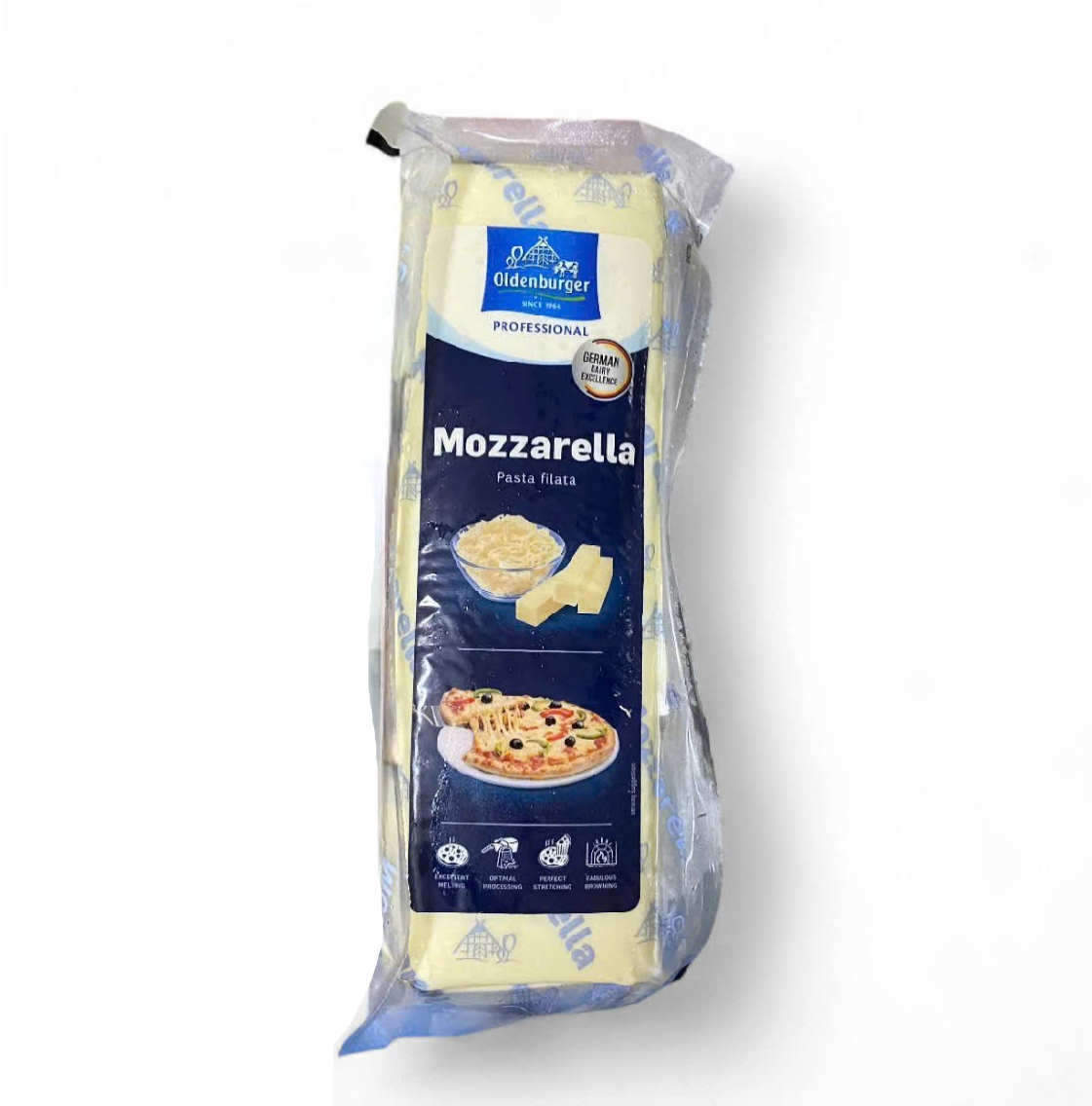 Phô mai mozzarella Oldenburger Đức 2.5kg