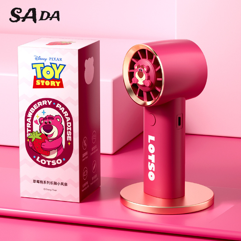 SADA New Disney Quạt cầm tay sạc USB im lặng xách tay mini trẻ em của sinh viên quạt nhỏ di động ngoài trời