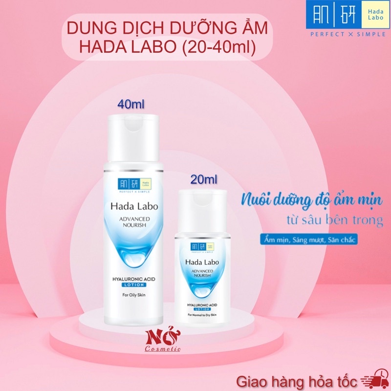 Dung dịch dưỡng ẩm tối ưu hada labo