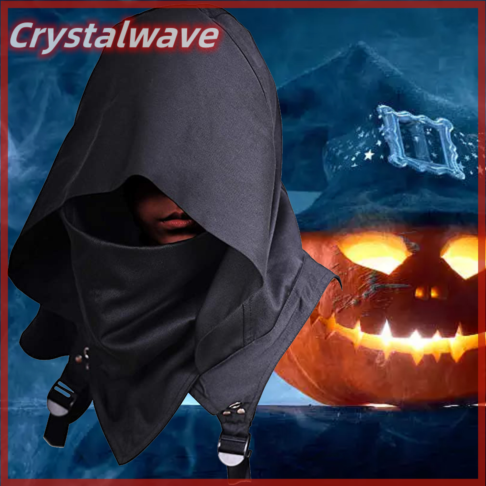 🔥🔥🔥【Vận chuyển nhanh】 Khăn trùm đầu côn đồ Punk cho mặc hàng ngày trang phục halloween và ngoài trời