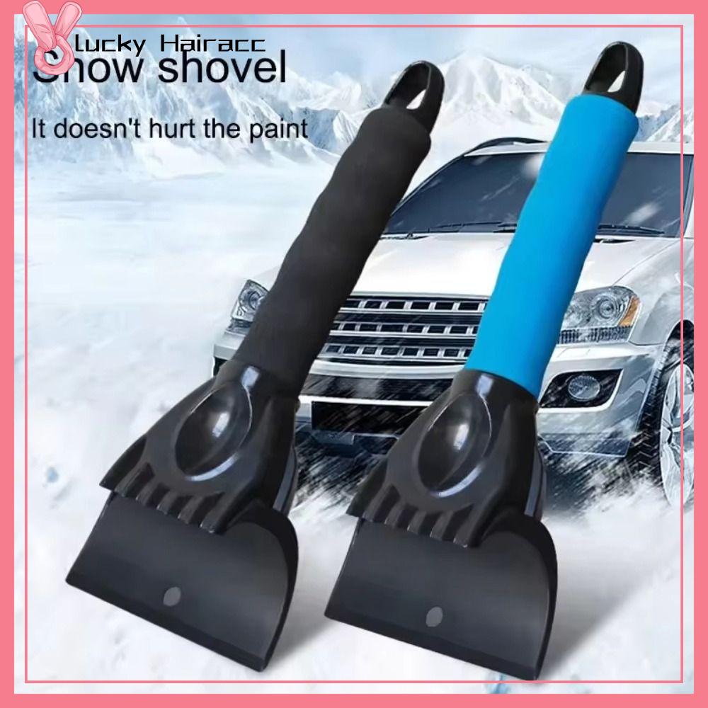 LUCKY HAIRACC Tiết kiệm lao động Xẻng tuyết ô tô Mạnh mẽ Hiệu quả cao Cạo băng xe hơi  Đa chức năng Máy làm sạch tuyết cho cửa kính ô tô