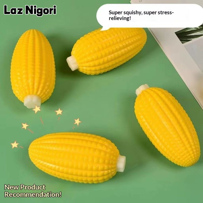 Laz Nigori Realistic Corn Squeeze Toy for Stress Relief and Fun ราคา 31 บาท*ส่งฟรี
