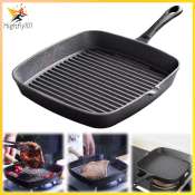 Cast Iron Non-Stick Frying Pan for Steak and Eggs