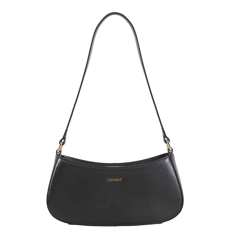 Louis Fontaine กระเป๋าสะพายไหล่ รุ่น MILLIE - สีดำ ราคา 2,450 บาท*ส่งฟรี