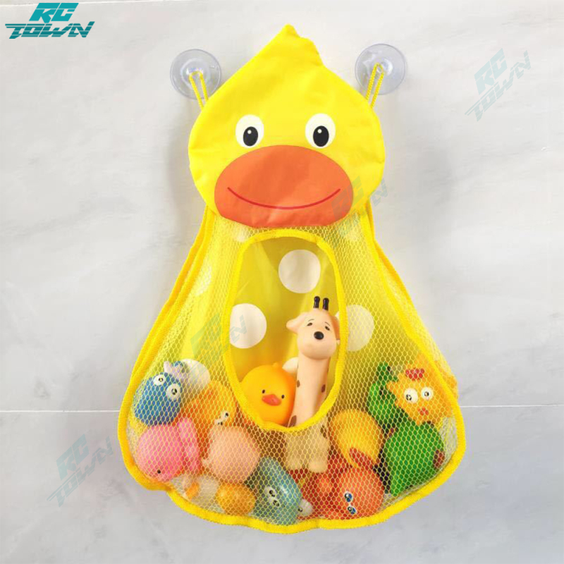 Cartoon Duck Frog Shape Storage Bag With Suction Cup Bathroom Storage Hanging Bag ราคา 95 บาท*ส่งฟรี