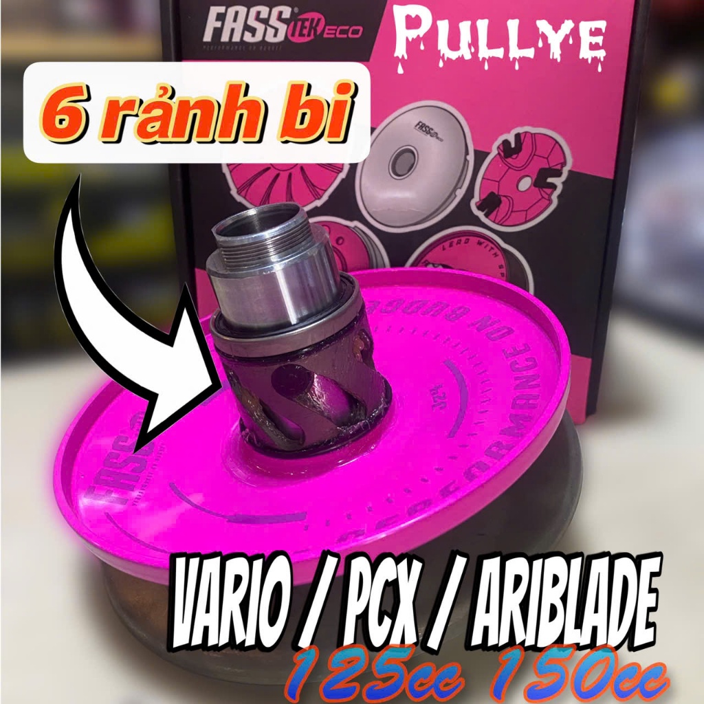 Puly nồi độ pullye fasstek eco vario click pcx airblade 125cc 150cc