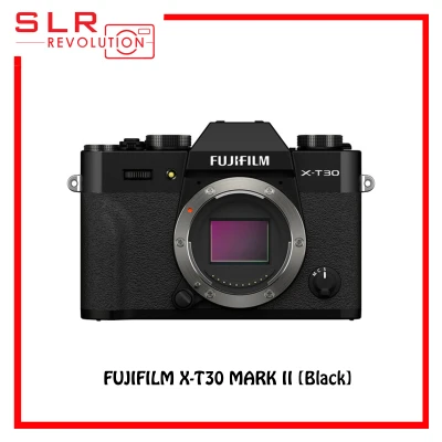 Fujifilm X-T30 II Mirrorless Camera Body (Free 16GB, 32GB, EF-20 Flash, Shutter button, X-T10 Half case, $100 Print & Gifts Voucher & MORE vouchers)