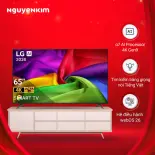 [Mới 2026] Smart Tivi AI LG 4K 65 inch 65NU805BPSB