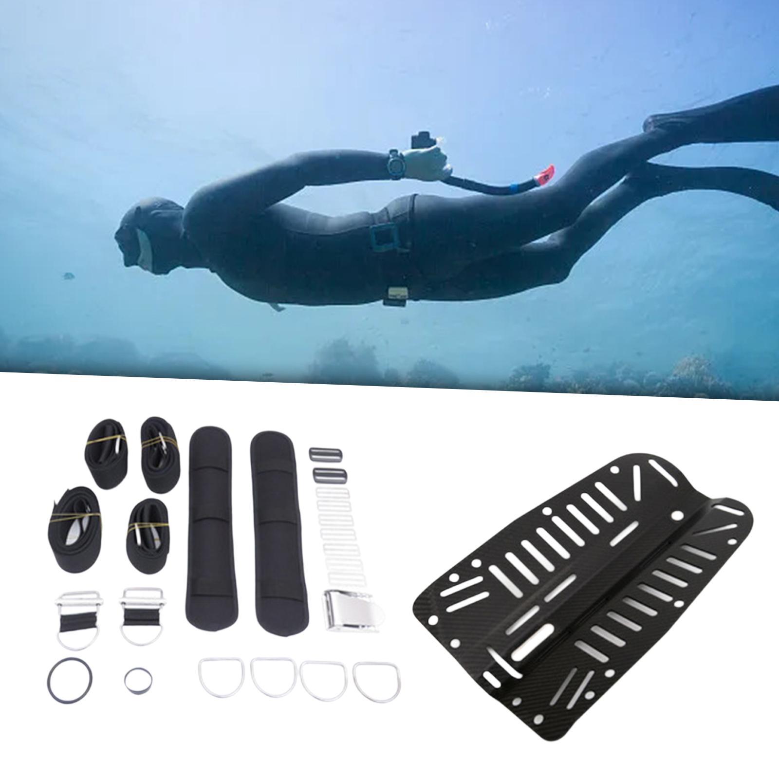 Baoblaze Diving Backplate and Harness Hardware Comfortable Portable BCD Holder Scuba Diving Backplate Diving Accessories for Freshwater ราคา 9,871 บาท*ส่งฟรี