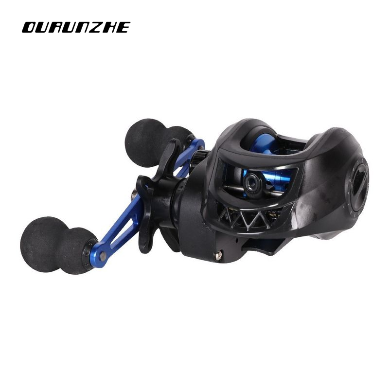 OURUNZHE รีลตกปลาแบบบีทแคสติ้งประสิทธิภาพสูง ด้วยสปูลโลหะ สำหรับการยิงไกลและป้องกันการพันของสาย ราคา 326 บาท*ส่งฟรี