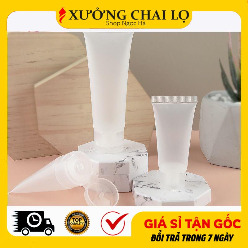 Tuýp chiết mỹ phẩm 30ml, 50ml, 100ml, 150ml, 250ml siêu rẻ tube nhựa nắp lật đựng sữa rửa mặt, sữa tắm