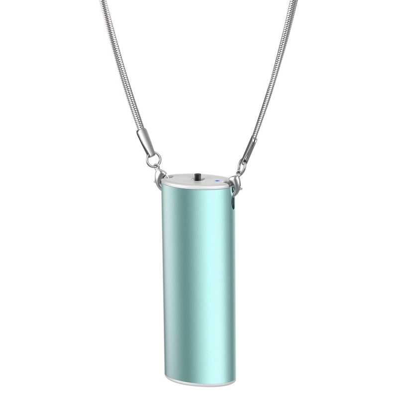 Personal Wearable Air Purifier Necklace USB Mini Portable Air Freshner Ionizer Negative Ion Generator for Home Random