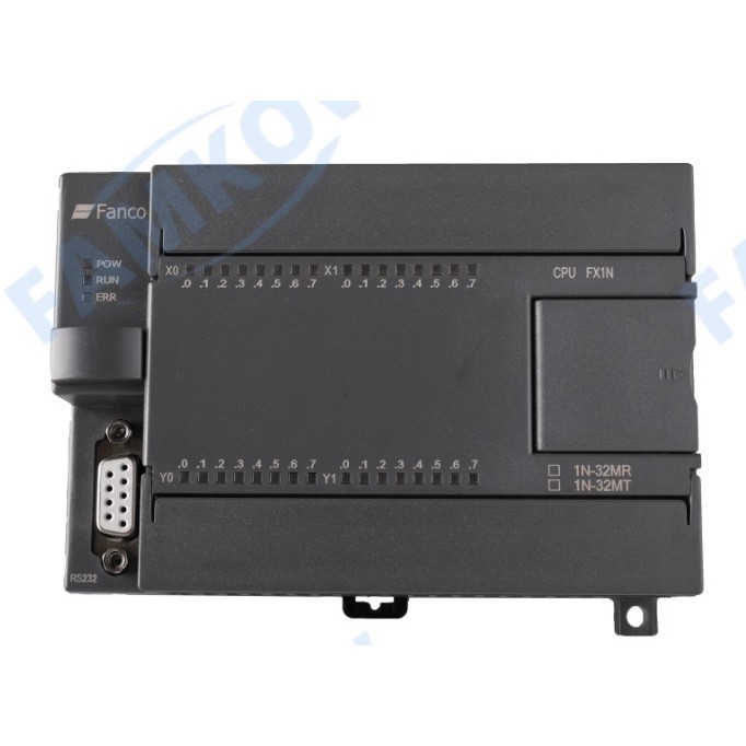 Bộ lập trình PLC LK3U FX3U 14 16 20 24 30 32MT 32MR 48 64 MT MR MRT AD2DA phát xung 4/8 TRỤC RTC Modbus RTU RS485 ADPRW. TGT - FX1N-32MR S7