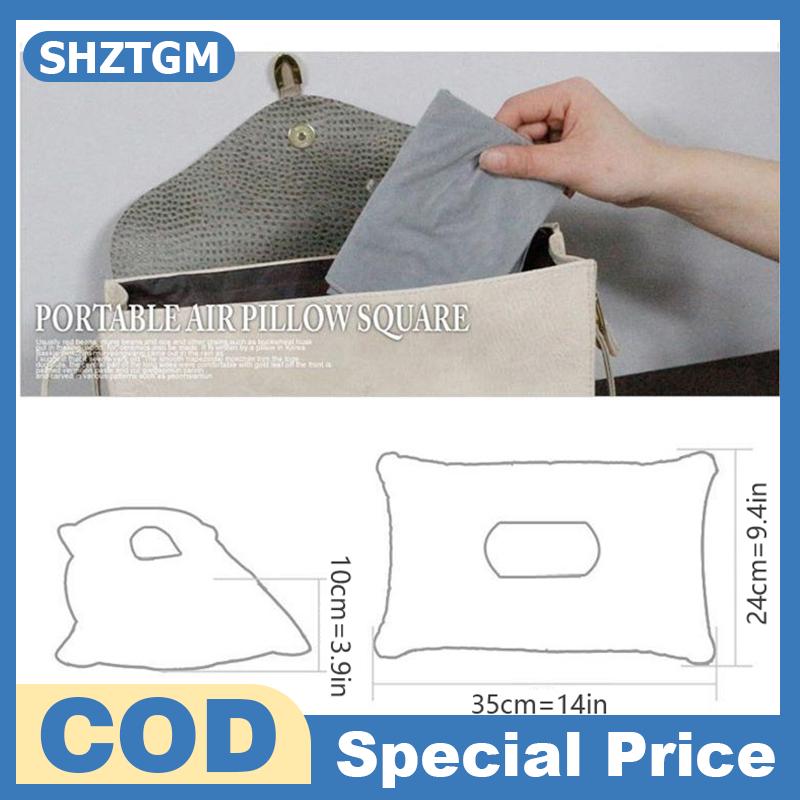 SHZTGM Gối bơm hơi cho cắm trại du lịch pillowes đổ xô vải không khí pillowes cho thoải mái, ergonomices bơm phồng pillowes