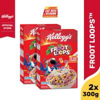 [SPECIAL BUNDLE] Kelloggs Froot Loops Sereal 2 x 300g