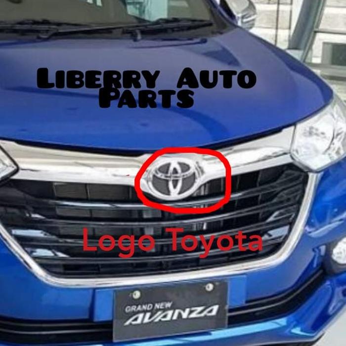 EMBLEM LOGO TOYOTA/LOGO GRILL/GRAND AVANZA,VELOZ,XENIA TOYOTA - SWARSA STORE Harga 216,000 rupiah*Gratis Ongkir