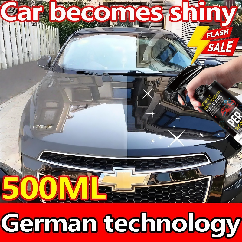 Fantasise Beauty 10 seconds coating car wax spray super shine 500ml no damage to the material Coating Agent Quick Coat Ceramic Coating Car Wax Polish Spray automotive coating spray Harga 52,562 rupiah*Gratis Ongkir