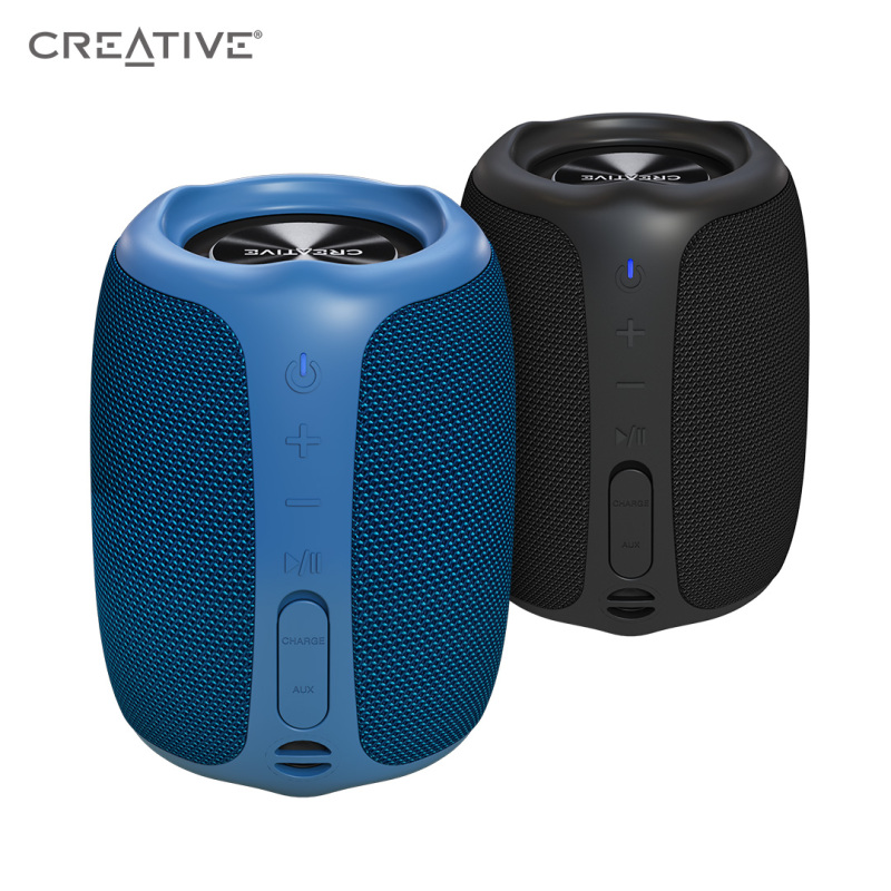 Creative Muvo Play Portable Bluetooth 5.0 Speaker, IPX7 Waterproof for Outdoors, Up to 10 Hours of Battery Life, with Siri and Google Assistant Singapore