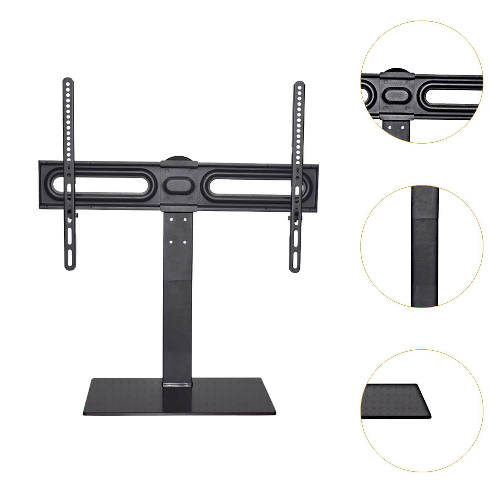 Baoblaze Tabletop TV Stand Left and Right Swivel Steel Holder Wear Resistant for 32-70 inch TVs Height Adjustable for Home Studio ราคา 4,666 บาท*ส่งฟรี