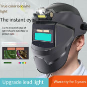 Auto Darkening Welding Helmet- Solar Powered Safety Mask