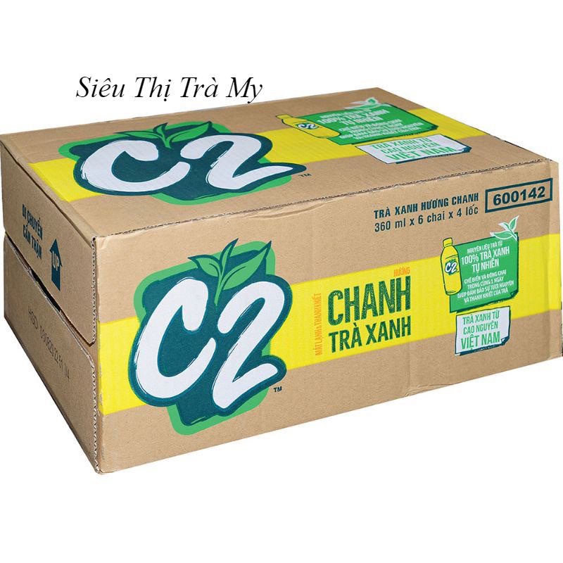 1 Thùng C2 Chanh- Táo 24 Chai x355ml Siêu Ngon