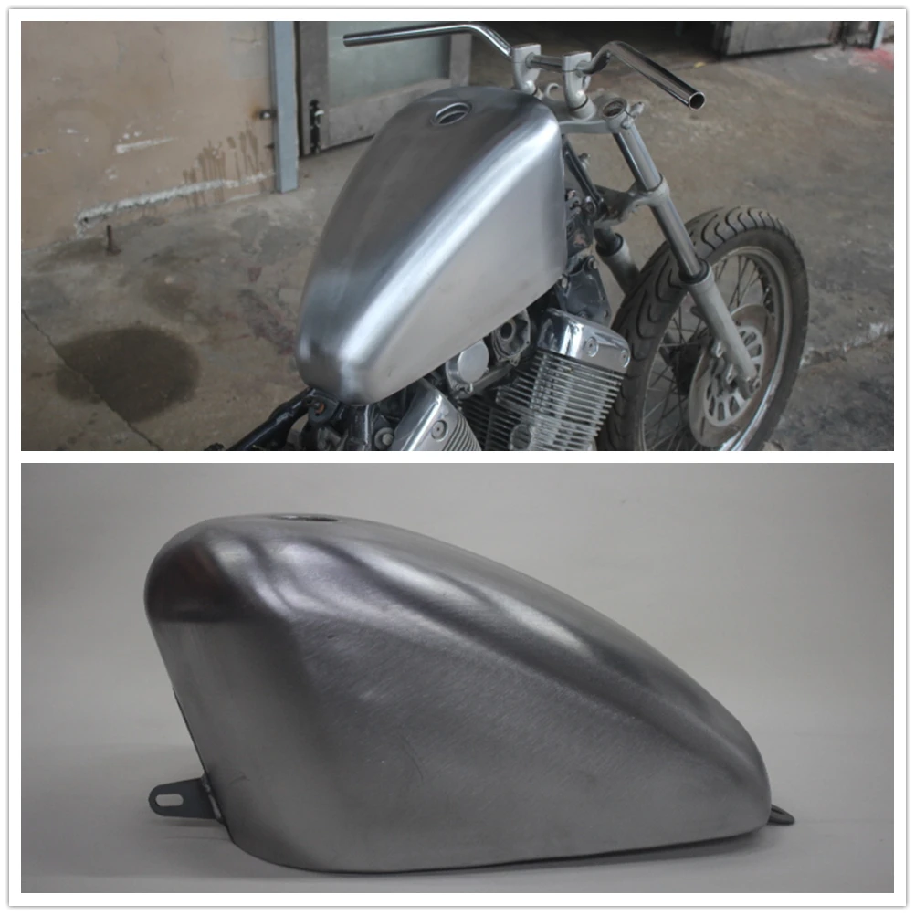 [Vitorerr]12L ถังน้ำมันเชื้อเพลิงก๊าซสำหรับยามาฮ่า Virago XV400 535 400มีฝาปิดรถมอเตอร์ไซค์ดัดแปลงรถมอเตอร์ไซด์ ราคา 14,755 บาท*ส่งฟรี