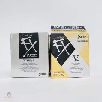 Nước Nhỏ Mắt Nhật Bản Sante Fx Neo 12ml bạc vàng
