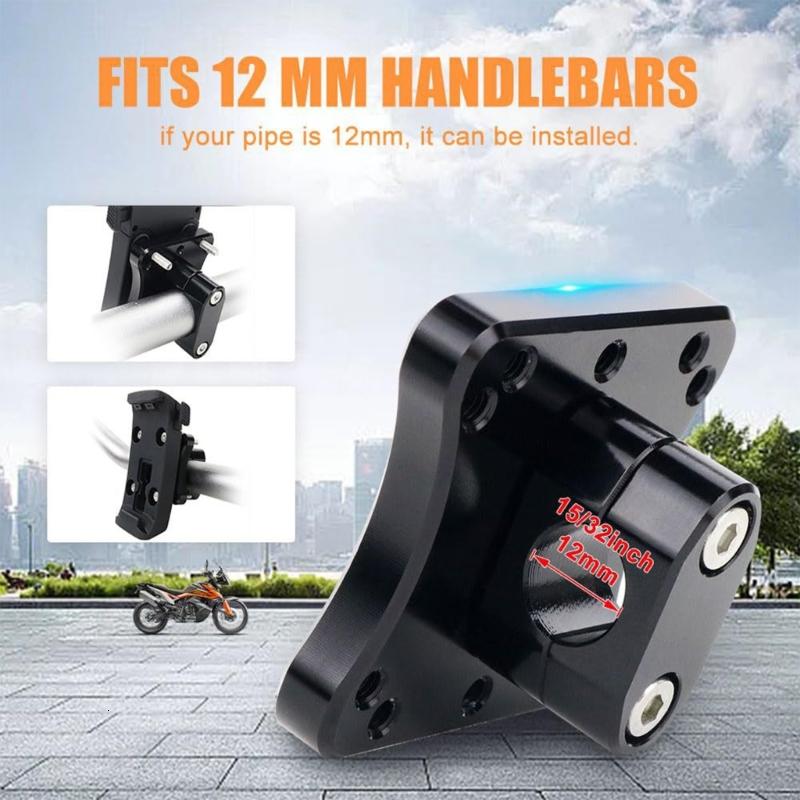 12Mm Lỗ Đường Kính chân nhôm Xe Máy Navigator khung gắn Khung Giá Cho Crf1000L 2016-2019 khung điều hướng