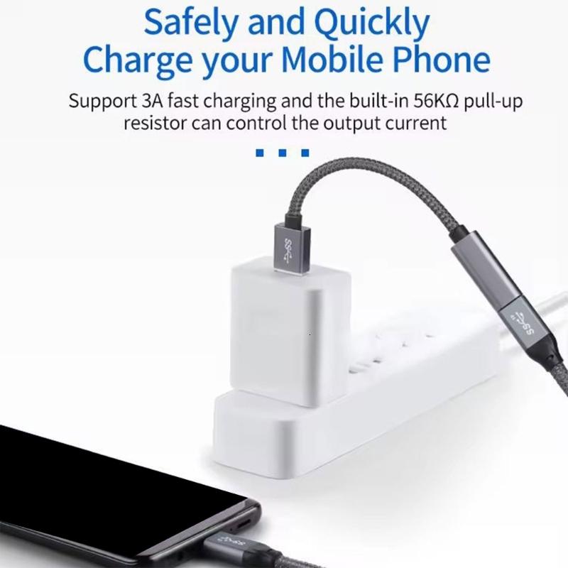 USB 3.1 Male to Type C Female 10Gbps Fast Speed Adapter Extension Cable Replacement for PC Laptop Mobile Device Giá 134,000 Đồng*Miễn phí vận chuyển