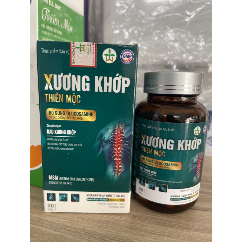 Viên Uống Xương Khớp Thiên Mộc Bổ Sung Glucosamine Giảm Đau Xương Khớp 30 Viên