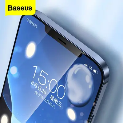 Baseus 2Pcs 0.23mm Tempered Glass For iPhone 13 Pro Max 12 mini Full Cover Screen Protector Glass Film