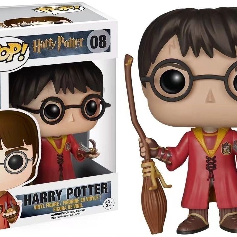 kids Action Figures toys Children gift Các nhân vật mô hình trong loạt phim ngoại vi Funko PoP của Harry Potter đang độc đoán