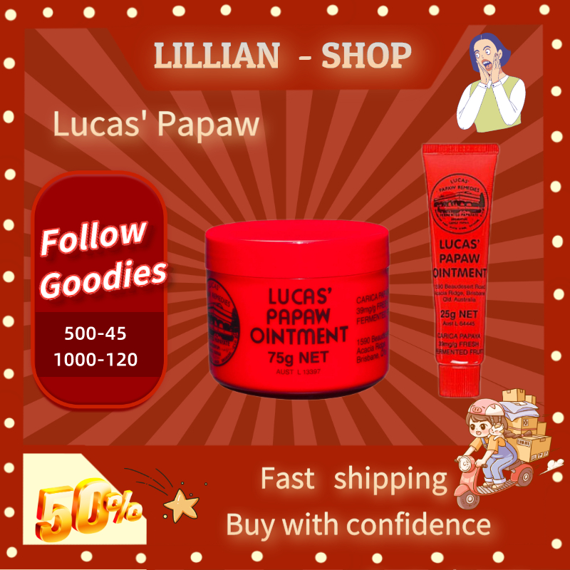 Lucas' Papaw Ointment: Antibacterial Lip Balm and First Aid