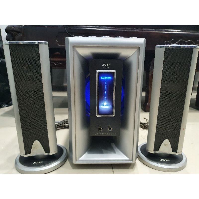 [Mã 99ELHA giảm 7% đơn 300K] Loa vi tính JQTF JQ2206F đã qua sử dụng Bass mạnh ấm tặng kèm jack 3.5 khách nhớ lưu mã giảm giá và FSM trước khi chốt đơn ạ