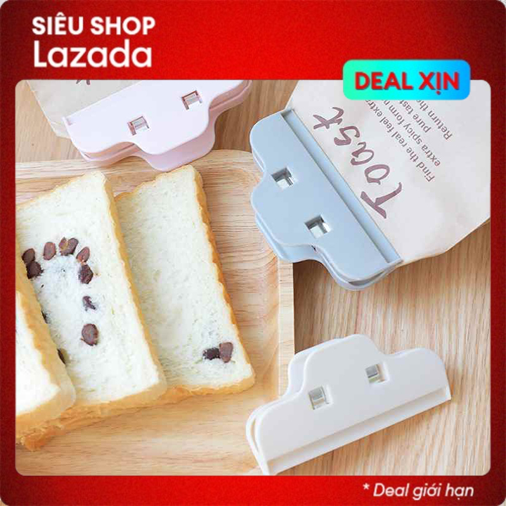 Dụng cụ kẹp miệng túi bảo quản thực phẩm dễ dàng, an toàn