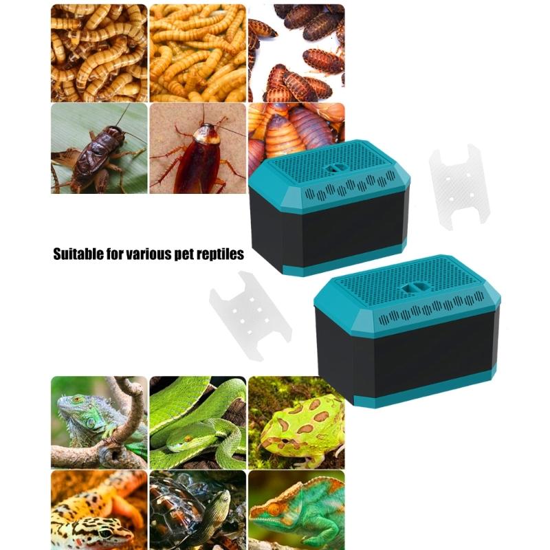 Small And Large Size Insect Enclosure Crickets Cage For Feeding Reptiles Easy To Clean With Removable Vent Bottom Tray Giá 359,000 Đồng*Miễn phí vận chuyển