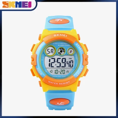 SKMEI Brand Sport Children Watch Waterproof LED Digital Watches Multifunction Sports Electronic Watch for Kids Boys Girls Gifts 1451