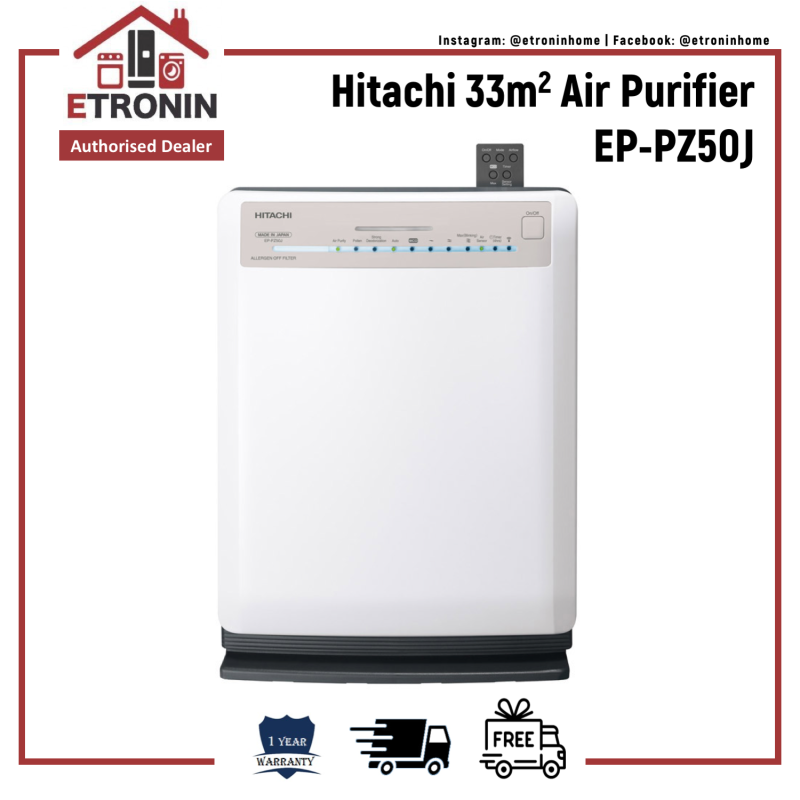Hitachi 33m2 Air Purifier EP-PZ50J Singapore