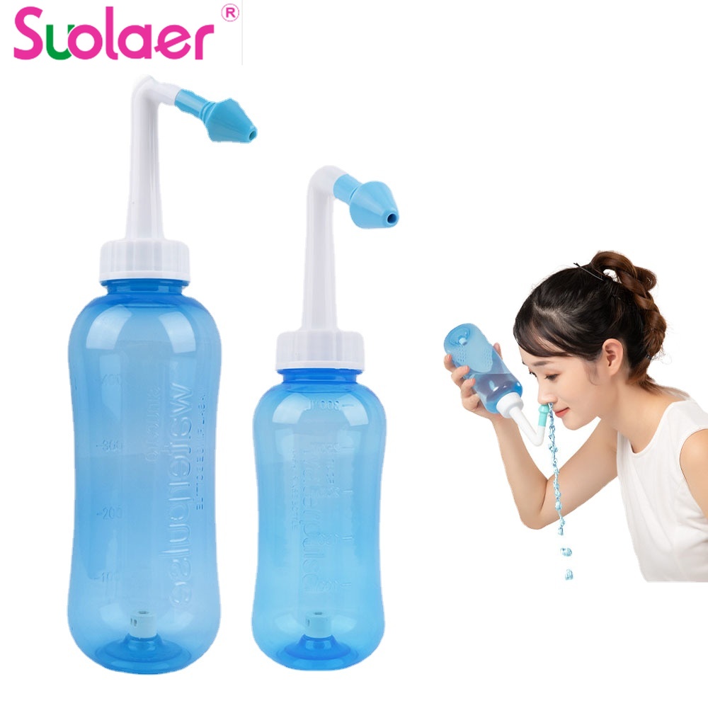 Bình xịt vệ sinh làm sạch mũi SUOLAER tránh dị ứng thích hợp cho người lớn