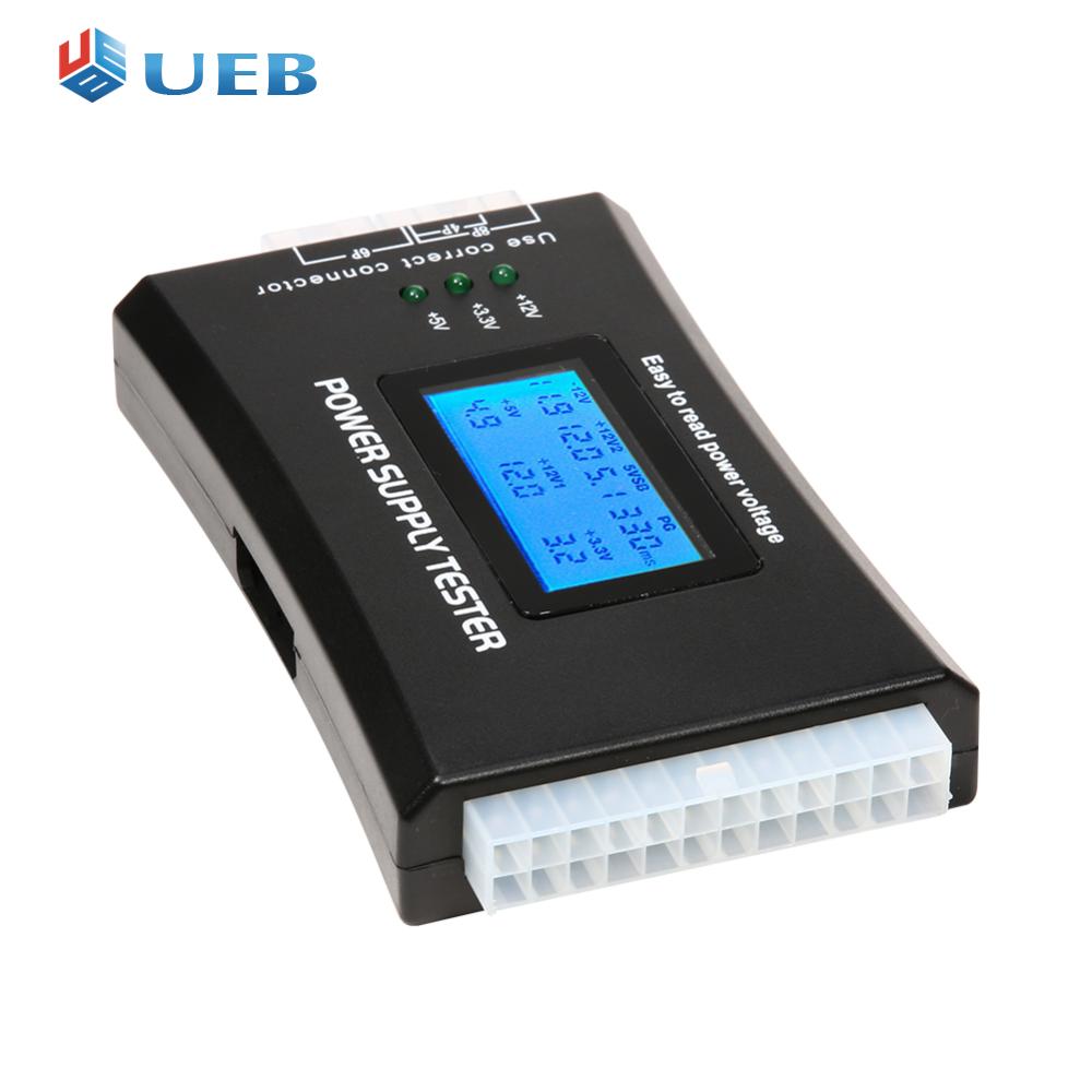 Kỹ Thuật Số Màn hình LCD máy tính để bàn 20/24 Pin Thiết bị kiểm tra nguồn điện công cụ đo lường