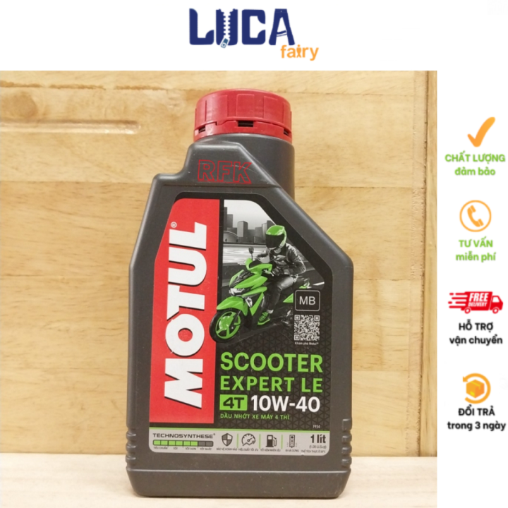 Nhớt Xe Tay Ga Motul Scooter Expert Le 10W40 800Ml HOANTHACH SP018629