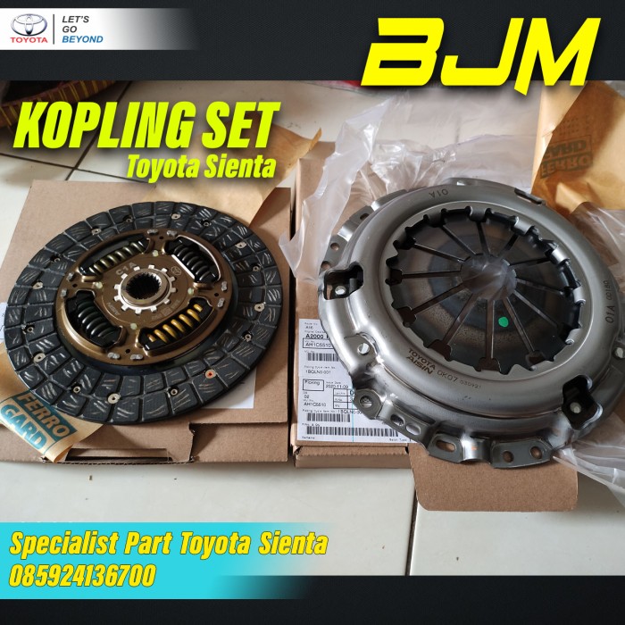 PROMO- KOPLING TOYOTA SIENTA FULL SET -D&L SHOP7 Harga 3,590,000 rupiah*Gratis Ongkir