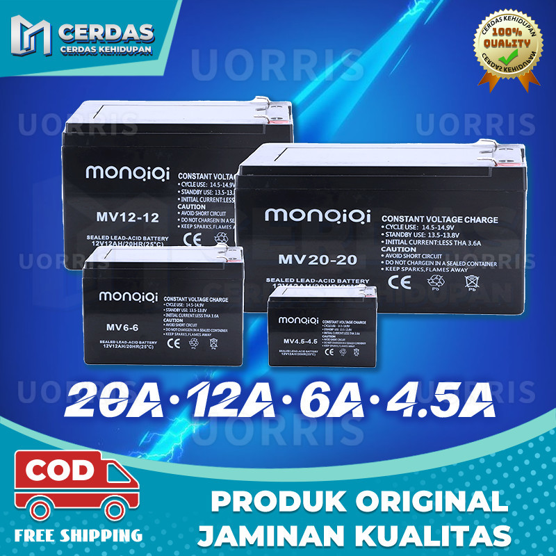 Aki Kering 12v 12ah 8ah 6ah 4ah Tahan Lama Dry Battery Nebulizer Battery Nebulizer Battery Harga 38,000 rupiah*Gratis Ongkir