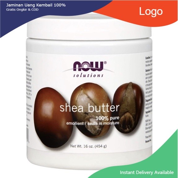 Bơ Shea Butter Now solution 454g USA Cung cấp dưỡng da cho da khô, nứt nẻ, không gây nhờn rít, thấm nhanh vào da Làm thành phần trộn phối các loại kem sữa dưỡng da, son môi organic