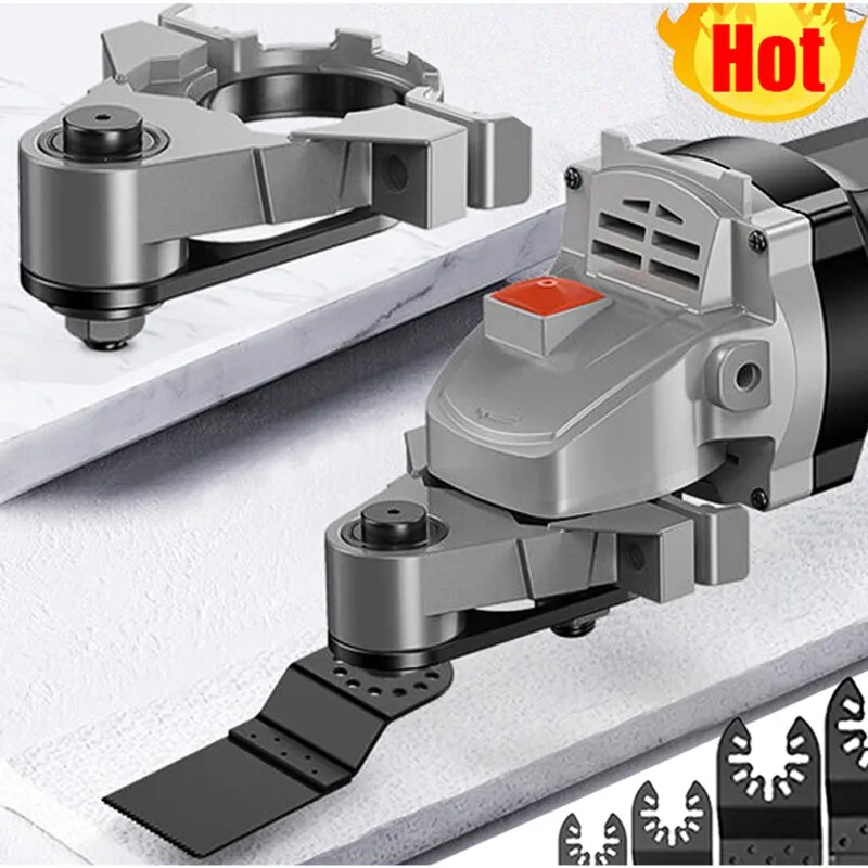 Máy xay góc chuyên nghiệp thay đổi để phổ kho báu multiftional công cụ Cắt Đánh Bóng xẻng làm sạch