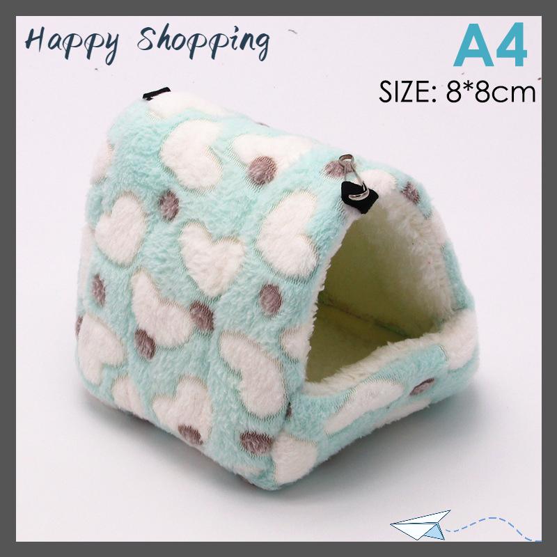 [THS Store] COD Hamster ấm giường mềm và nhà động vật gặm nhấm lồng chuột bông guinea lợn phụ kiện - 5