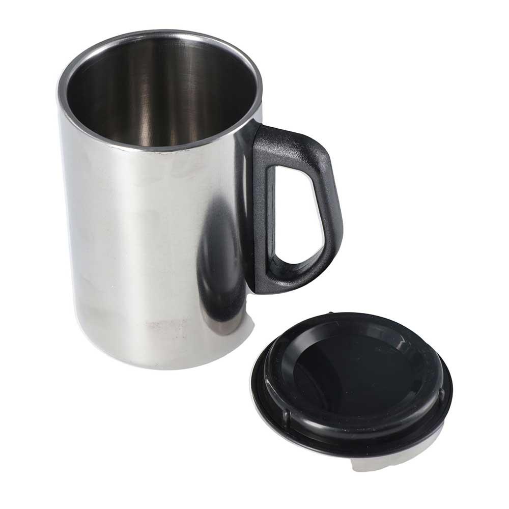 SANSHANG Thực tế Cầm tay Cắm trại Thép không gỉ Tường kép Nắp nhiệt Tách trà Cốc cà phê Chai nước Bình chân không