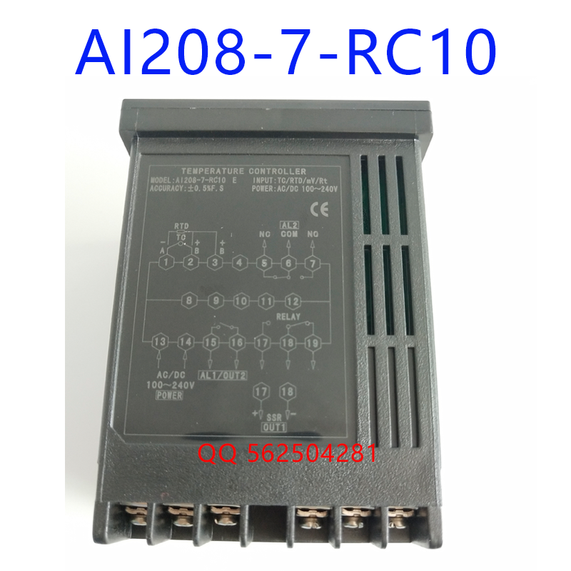 Bộ Điều Khiển Nhiệt Độ AI208X - AI208-7-RC10 Thay Thế cho AI208-4-RB10/AI208-7-RB10/AI208-6-RB10/SB10 - TOKY | Dòng AI208 Series Đã Ngừng Sản Xuất