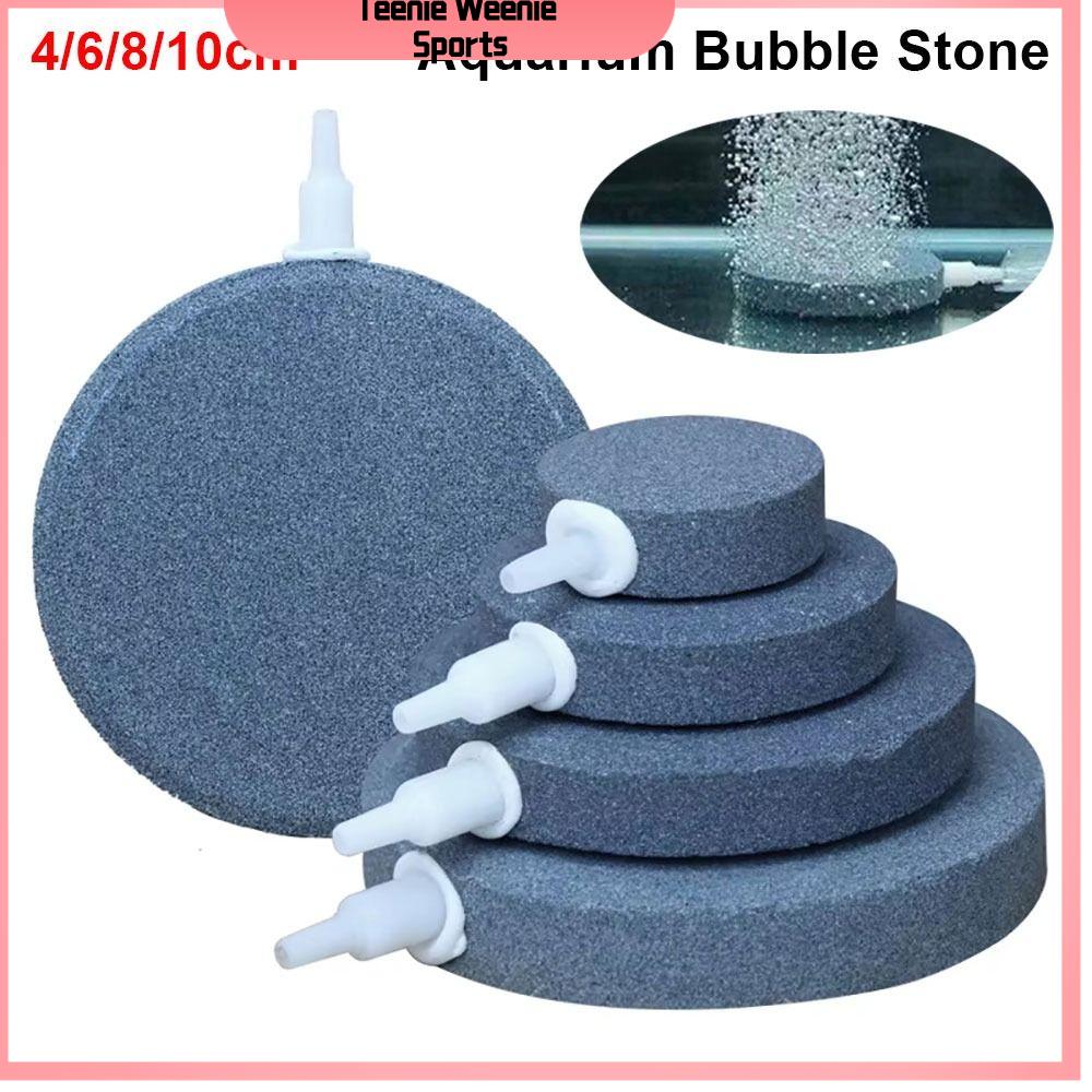 TEENIE WEENIE SPORTS 1Pcs 4/6/8/10cm Đá bong bóng bể cá Thiết thực Tròn Tấm oxy thủy canh  Máy sục khí đá không khí Phụ kiện bể cá